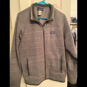 Patagonia full zip fleece - men’s medium